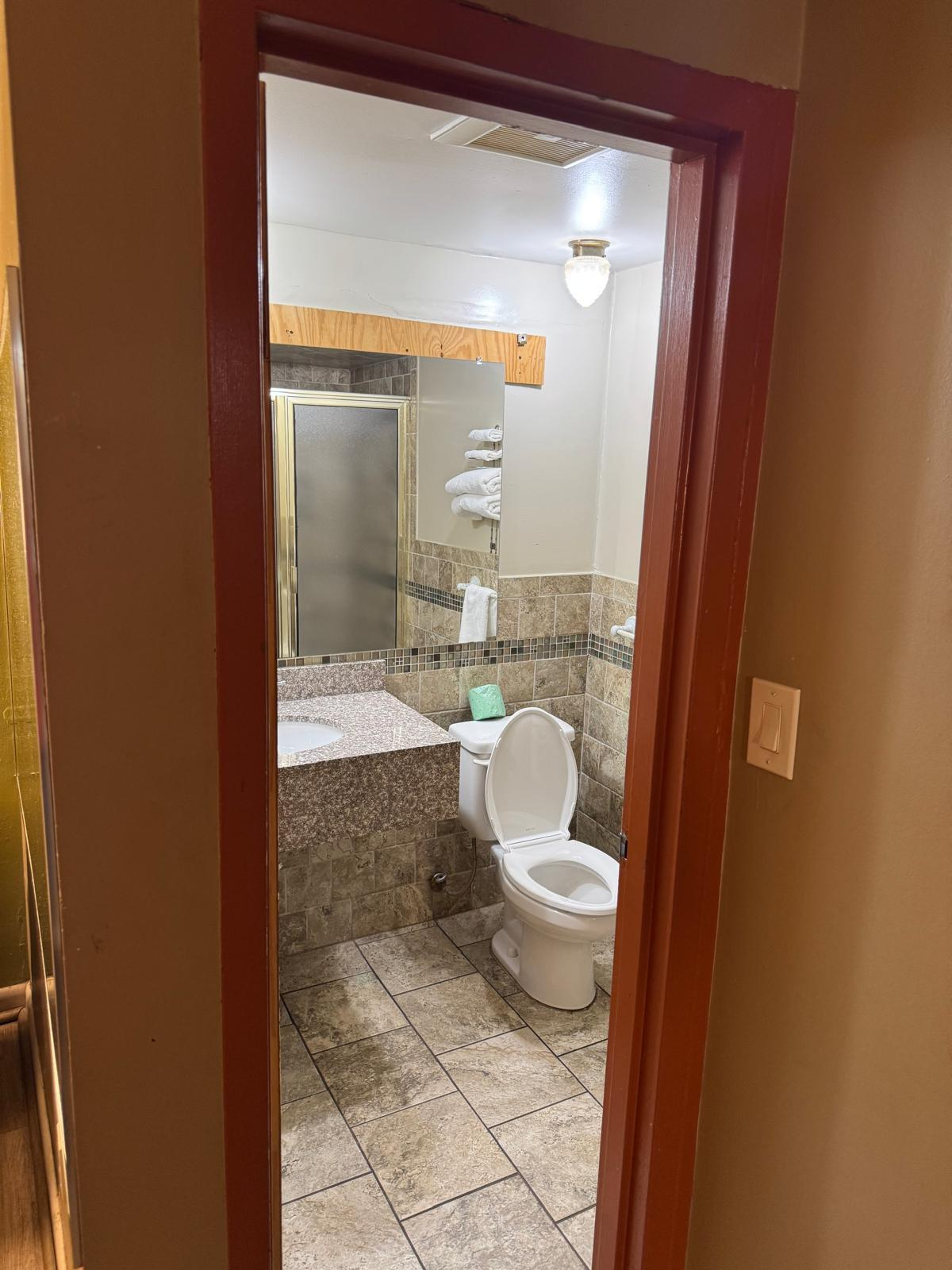 Hotel bathroom