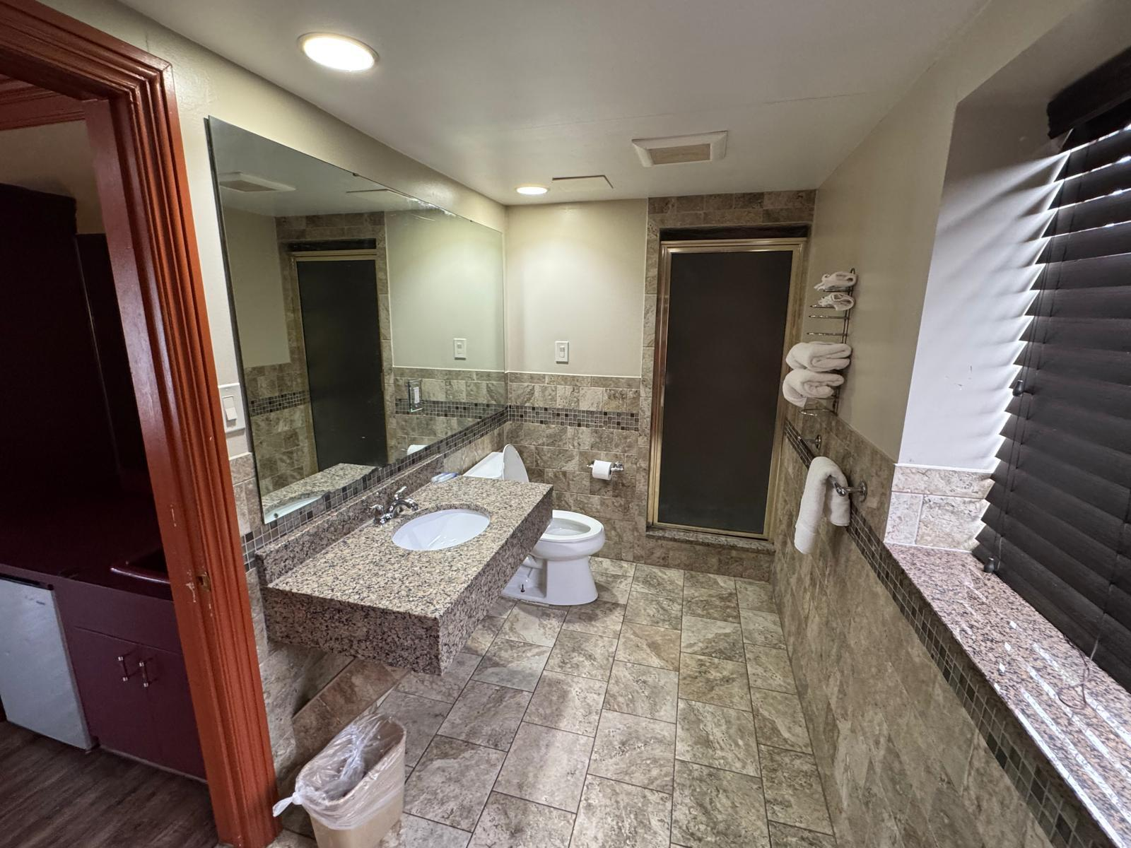 Hotel washroom